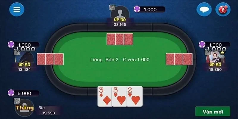 Các bộ bài đặc biệt trong game tăng cơ hội chiến thắng